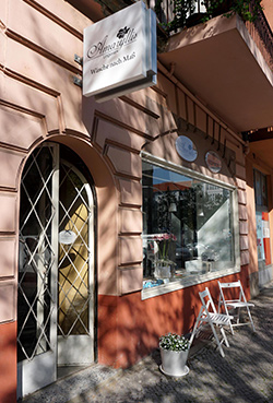 Das Ladengeschäft in der Senefelder Str. 34 Front Ladengeschäft Senefelder Str. 34